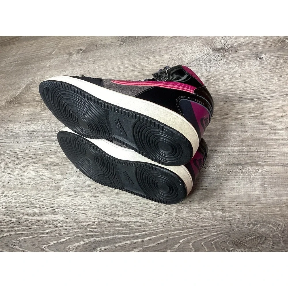 Nike Son Of Force Gray Black And Purple Womens Size 8 Shoes Sneakers 616303-005